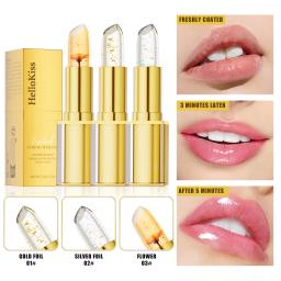 Batom que muda de cor, batom ph cristal dourado que muda de cor, brilho labial brilhante hidratante de longa duração 24 horas - Image 1