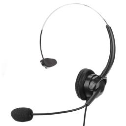 Novo Headset Telefônico RJ9 2026 com Fone de Ouvido 330 °   Microfone Ajustável para Casa e Escritório de Call Center, Telefone Fixo - Image 3