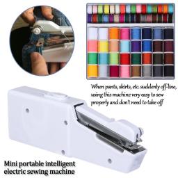 Mini máquina de costura elétrica portátil, ponto inteligente alfaiate, Hand-Held, Kit de costura, Casa, Viagem - Image 3