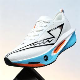Tênis de Corrida Chunta com Placa de Carbono e Malha Respirável para Homens e Mulheres, Tênis Esportivos com Amortecimento e Antiderrapantes para Maratona - Image 6