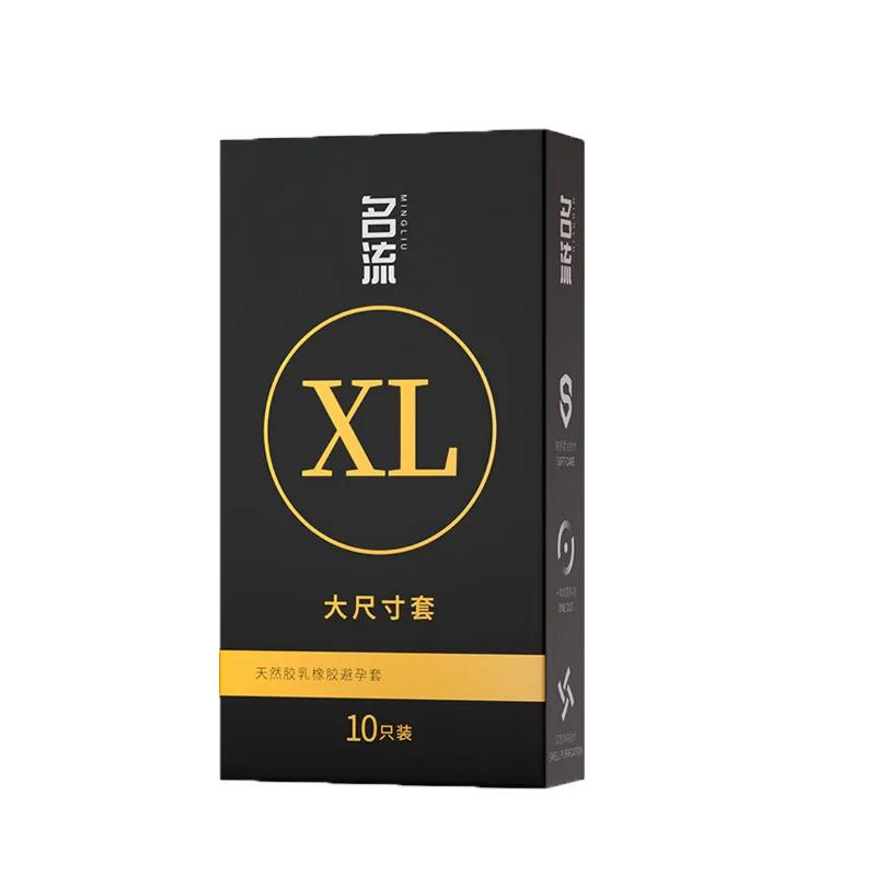 Preservativos de tamanho grande, 10/30 peças, luvas de látex lisas XL para adultos 18+, produtos eróticos íntimos, suprimentos de contracepção - Image 1