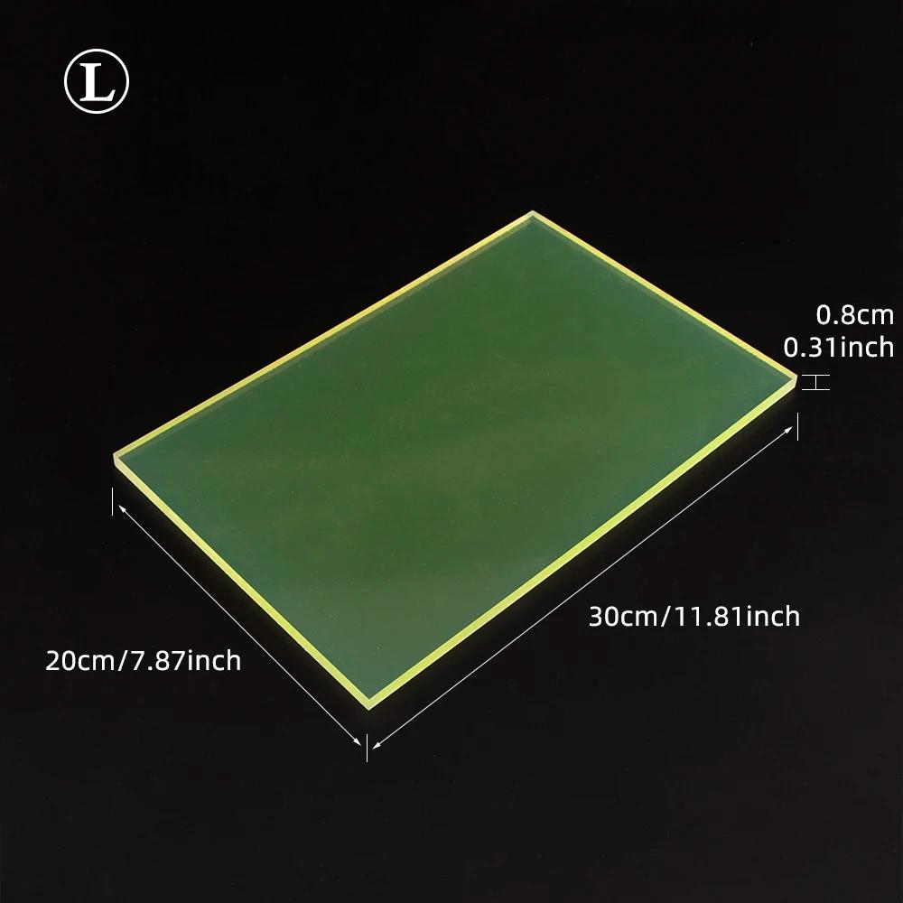 QJH Tapete de Perfuração de Couro 8mm Espessura para Artesanato DIY