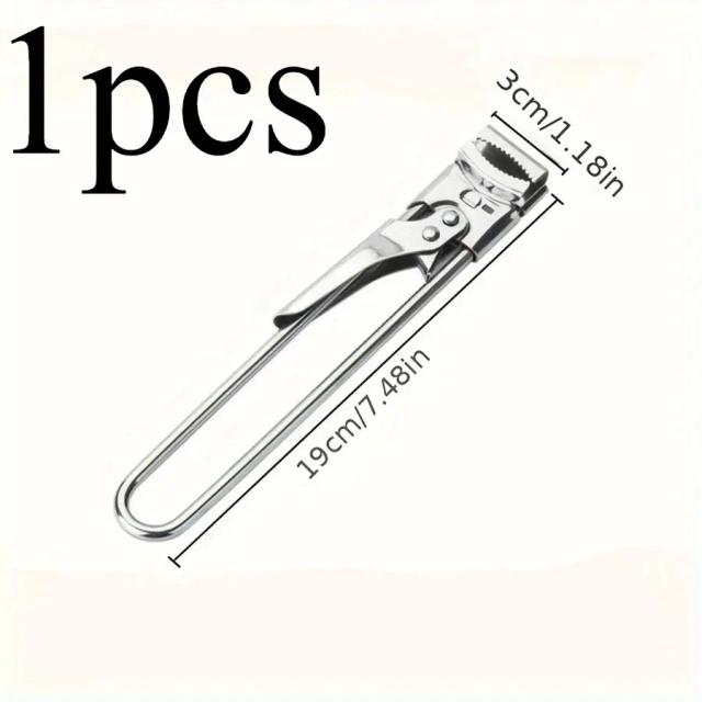 Abridor de Garrafas Ajustável Multifuncional Inox