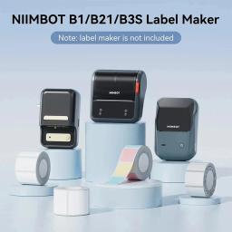 Niimbot-Mini Impressora Térmica Bluetooth, Anti-Óleo Adesivo, à prova d'água, Adesivo de Papel para Tag do Escritório, Fabricante de Etiquetas, B21, B1, B203 - Image 5