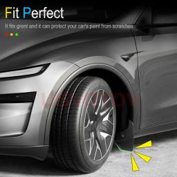 Protetor de Pintura e Para-lamas para Tesla Model 3 Y YL Acessórios 2025 2026, Protetores de Respingos de Pneu para Todas as Condições Climáticas - Image 6