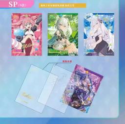 Cartas de Deusa Feminina Excepcionalmente Bonitas Anime Premium Spicy HOLO Booster Cartas Metálicas Grossas e Requintadas Jogos de Cartas Brinquedos Presente - Image 3