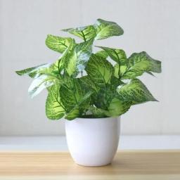 Plantas artificiais, bonsai, plantas decorativas, acessórios para decoração de casa, vasos para plantas, decoração de escritório, decoração de sala de estar. - Image 1
