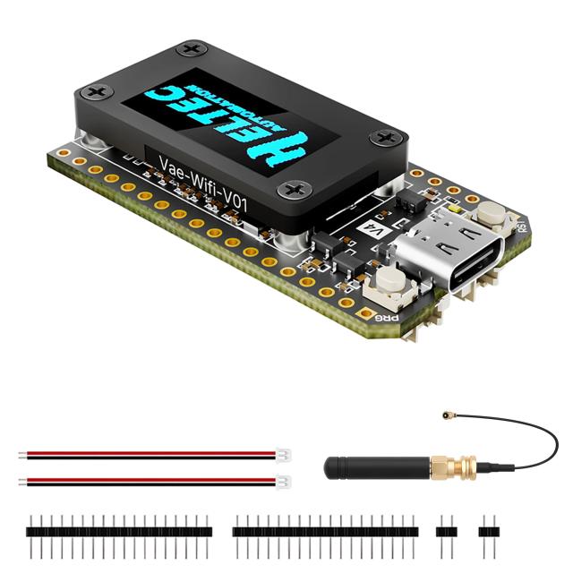 Heltec V4.3 Meshcore Meshtastic GPS ESP32 SX1262 Placa de Desenvolvimento com OLED 0.96 polegadas