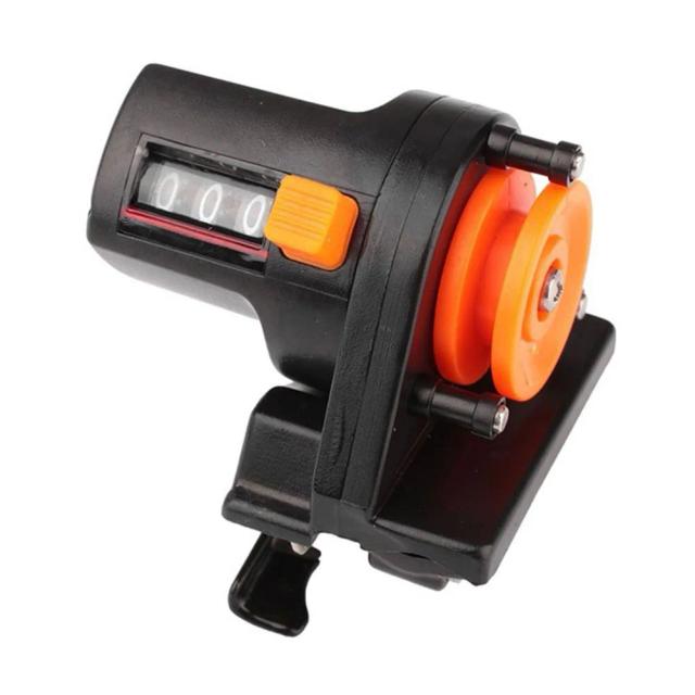 Contador de linha de pesca ferramenta de medição de profundidade equipamento de pesca contador de medição de comprimento 0-999m ferramentas de pesca equipamentos de pesca