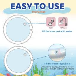Cooling Pet Water Bed, Almofada de gelo, Dog Sleeping Square Mat para cachorros e gatos, Canil de qualidade superior, frio frio, verão - Image 3