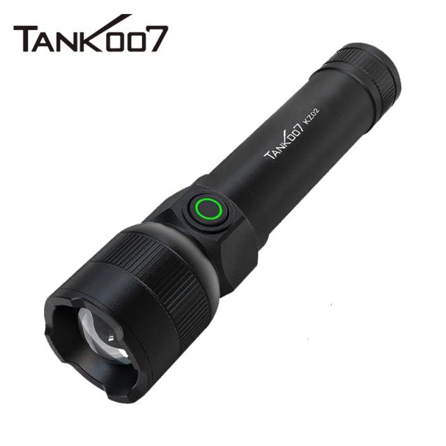 TANK007 Lanterna LED Recarregável Zoom Telescópico Magnética Portátil