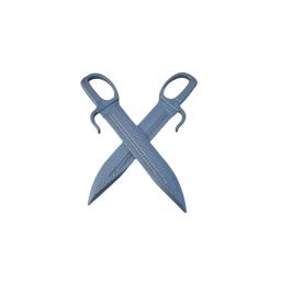 Faca de plástico com oito cortes, faca wing chun, adereço de cosplay, espada de plástico com duas mãos para filmagem e televisão - Image 4