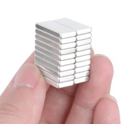 Imã de Neodímio 20x10x1/2/3mm, Bloco Magnético de Neodímio, Imã Poderoso para DIY, Super Forte - Image 3