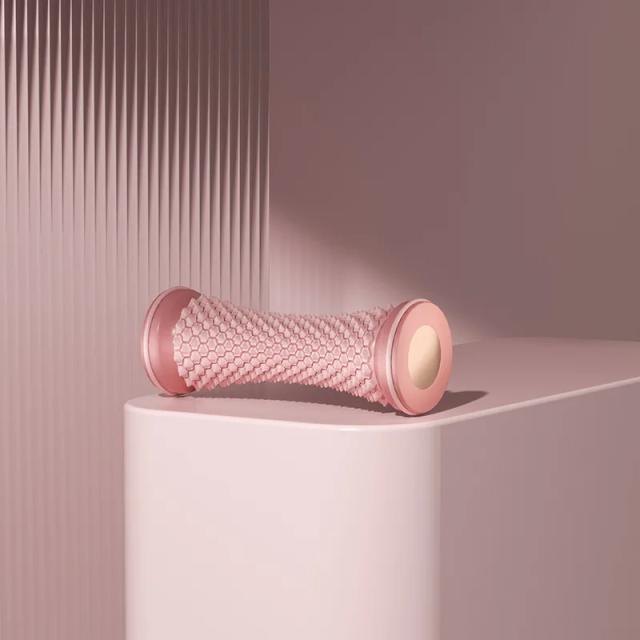 Massageador de Pés Rolo para Relaxamento Muscular Manual Plástico