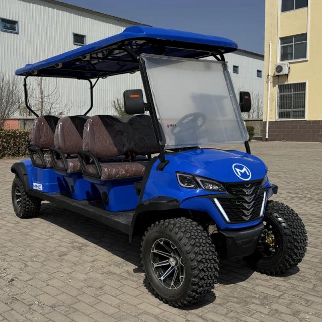 Carrinho de Golfe Elétrico 2025 4 Rodas Off-Road 2-6 Lugares Bateria Lítio CE