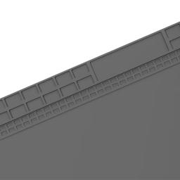 TE-713 tapete de trabalho extra grande para reparo de celular, plataforma de manutenção resistente a altas temperaturas, chip pcb, almofada de isolamento ic - Image 5