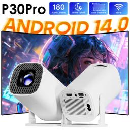 P30PRO Android 14 Mini Projetor Inteligente WiFi6 BT 5.0 Suporta 4K 1280*720P Suporta Espelhamento de Tela Projetor de Home Theater - Image 1