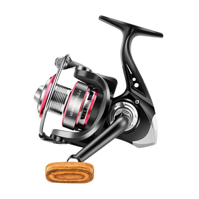 Huidiao Carretel de Pesca 1000-7000 Série 5.2:1 Relação de Engrenagem Metal Resistente
