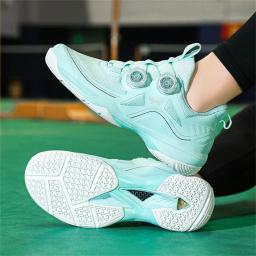 Tênis de Carbono para Pickleball/Badminton/Tênis - Fivela Rotativa, Leve, Tênis de Corrida e Treino Masculino/Feminino - Image 1