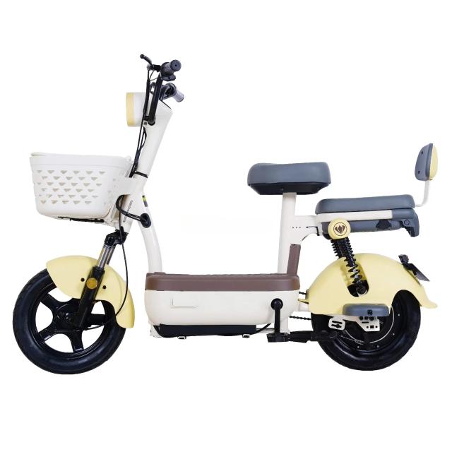 Bicicleta Elétrica de Duas Rodas 350W Scooter de Viagem para Casa