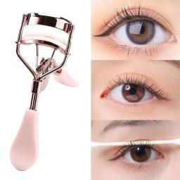 Modelador de cílios profissional rosa com pente para curvas perfeitas, ferramenta de maquiagem fácil de usar para todos os tipos de olhos - Image 6