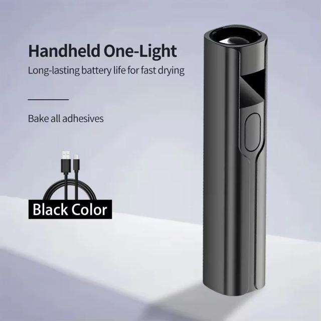 Lâmpada UV LED Mini Recarregável Display Inteligente Secagem Rápida
