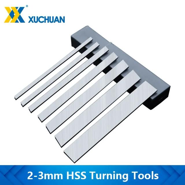 Ferramentas de Torno HSS 2-3mm Barra de Corte para Usinagem CNC