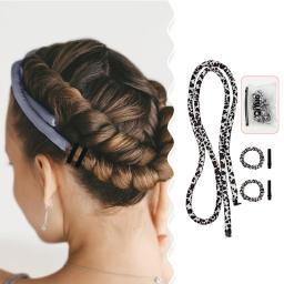 Faixa de Cabelo Modeladora Sem Calor, Rolos Flexíveis Macios Multicoloridos para Uso Noturno, Modeladores de Cabelo Preguiçosos, Ferramenta de Estilização de Cabelo - Image 1