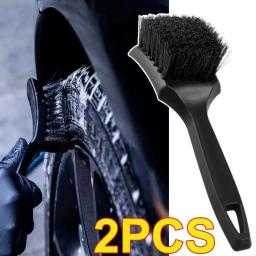 Escova de lavagem de carro, aro de pneu automático, cubo de roda, escovas limpas, rodas de pneus, ferramenta de limpeza de detalhamento, escova de lavagem de pneus de automóvel - Image 1