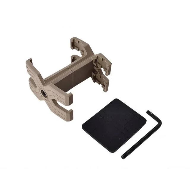 Adaptador de Magazine Tático AR15 M4 7.62/5.56 para 6 Tiros, Conexão Rápida Tipo X, Adaptador Paralelo de Carregamento Rápido