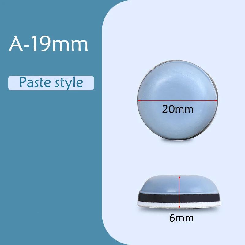 1-100 pces ptfe proteção móveis almofada deslizante estilo prego/pasta/parafuso estilo slide resistente ao desgaste proteção de piso pé capa - Image 1