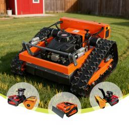 Cortador de Grama Industrial de Alta Performance com Controle Remoto e Operação Elétrica - Image 2