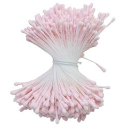 400 peças de estames de flores artificiais de 2mm com várias opções, mini pistilos de pérola para decoração de casamentos, festas e casa, acessórios para DIY. - Image 3