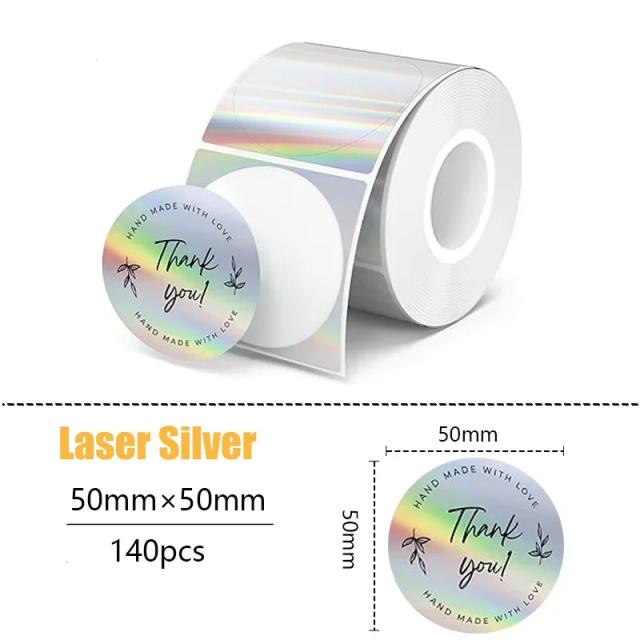 Phomemo Etiqueta Térmica Adesiva 50x50mm 150 Unidades