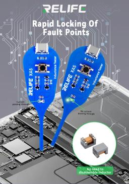 Relife xa5 testador de indutância eletromagnética ferramenta de detecção de falhas sem contato para telefones pcb placa-mãe reparação diagnóstico - Image 2