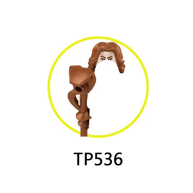 TP1066 TP534-TP541 Série de Animação Mini Figuras de Ação Montáveis em Blocos de Construção Brinquedos Educativos de Plástico para Crianças Presente