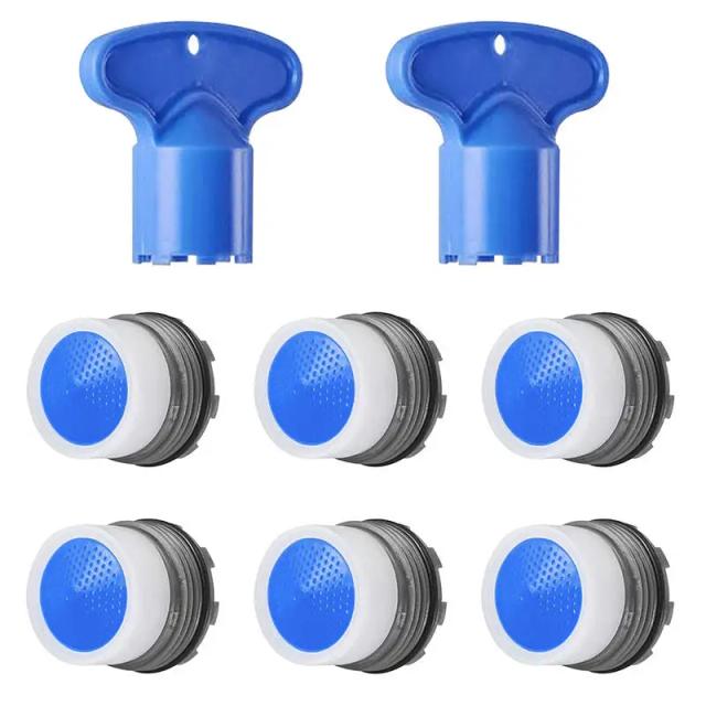 Arejador de Torneira 16.5/18.5mm com Chave Removedora - Economia de Água e Design Discreto