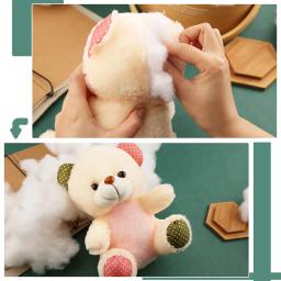 50g/200g recheio de algodão diy material de enchimento de poliéster para roupas travesseiro colcha artesanato boneca brinquedos de pelúcia enchimento algodão pp - Image 6