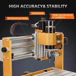 CNC 3018Pro Max Router Machine, GRBL, Controlador Offline, Todo O Quadro De Alumínio, Fresadora Para Madeira, Metal, Escultura, Corte - Image 2