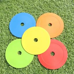 10 peças. Marcadores de Cone Plano para Futebol, Basquete e Treinamento de Agilidade e Velocidade - Equipamento de Treinamento Portátil e Indeformável - Image 6