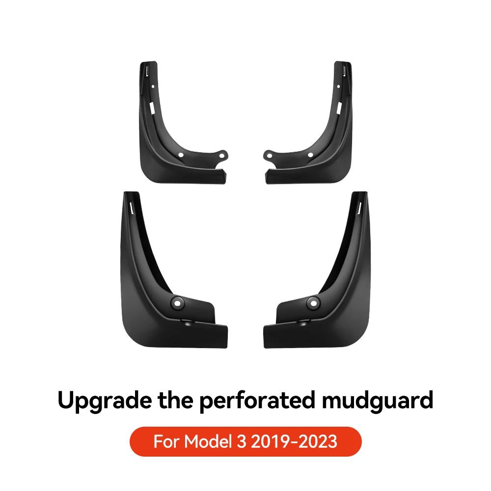 Para Tesla Model 3 Highland e Model Y Juniper 2021-2026: Acessórios Automotivos - Para-lamas Dianteiros e Traseiros em TPE Dedicados - Image 1