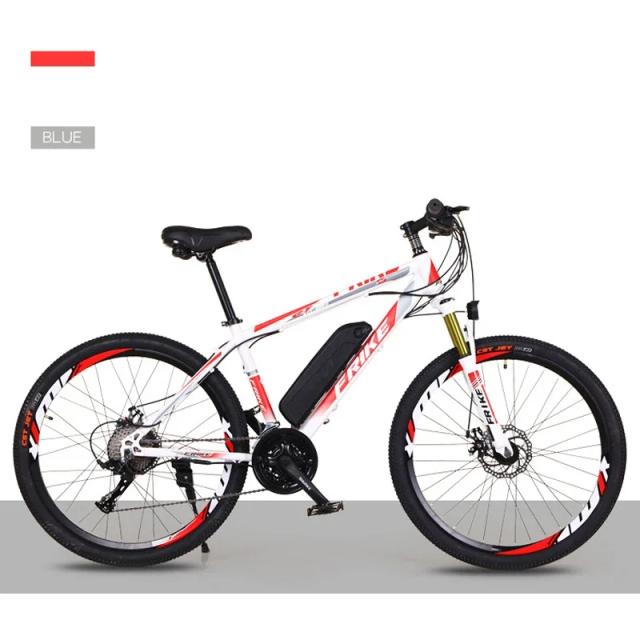 Bicicleta Elétrica Mountain Ebike 26 Polegadas 21 Velocidades Freio a Disco 36v 350w