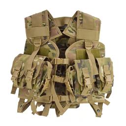 Colete Tático de Equipamento Militar para Caça e Airsoft com Camuflagem e Bolsa de Água - Colete Esportivo - Image 5