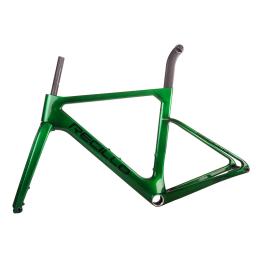Quadro de bicicleta de estrada em carbono com freio a disco e cabeamento interno, em estoque. - Image 5