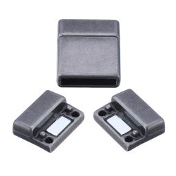 Linsoir 5/10 pçs liga fivelas magnéticas plana corda de couro cabo final fecho conectores para fazer jóias diy pulseiras acessórios - Image 6