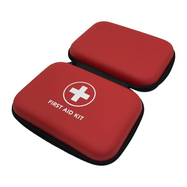 Kit de Primeiros Socorros Caixa Médica para Exterior Kit de Sobrevivência de Emergência em EVA para Casa, Escola, Viagem, Carro, Caixa Médica Portátil, Bolsa Médica