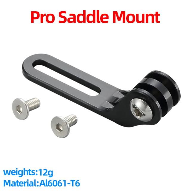 Adaptador de Montagem para Sela de Bicicleta GoPro e Garmin Varia