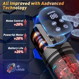 Masturbador masculino automático com movimentos de rotação, lambida, sucção e imitação de sexo oral, controlado por aplicativo, bomba peniana, brinquedos sexuais para homens. - Image 4