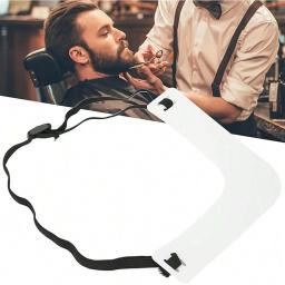 Modelo de barbear de decote, modelador de barba, guia de decote e kit de aparador com estêncil para tosa de cavanhaque e bigode masculino - Image 2