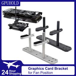 Suporte de placa gráfica de alumínio, suporte para placa de vídeo, capa para pc, acessórios diy, suporte gpu para ventilador de 12/14cm - Image 4